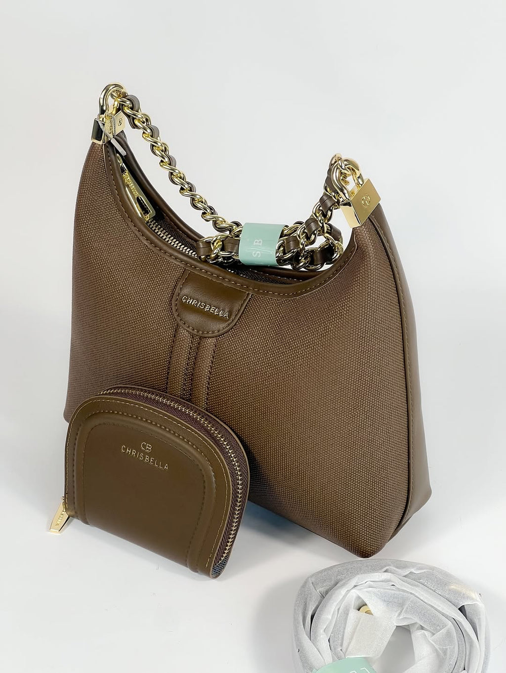 Sac CHRISBELLA – Élégance Moderne & Détails Chaîne Raffinés