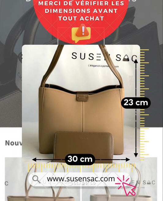Sac Bagco avec porte-monnaie assorti