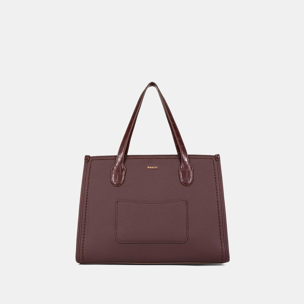 Sac Cabas Structuré avec Accessoires