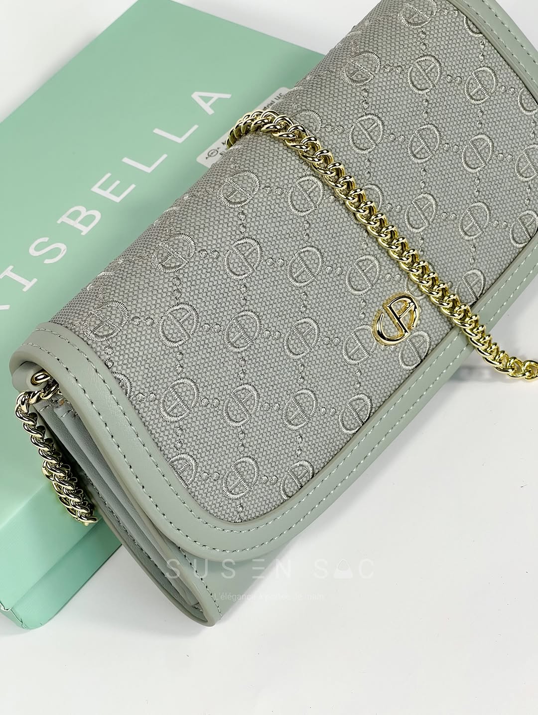 Sac Bandoulière Chrisbella Signature – Chaîne Élégante & Fermoir Raffiné