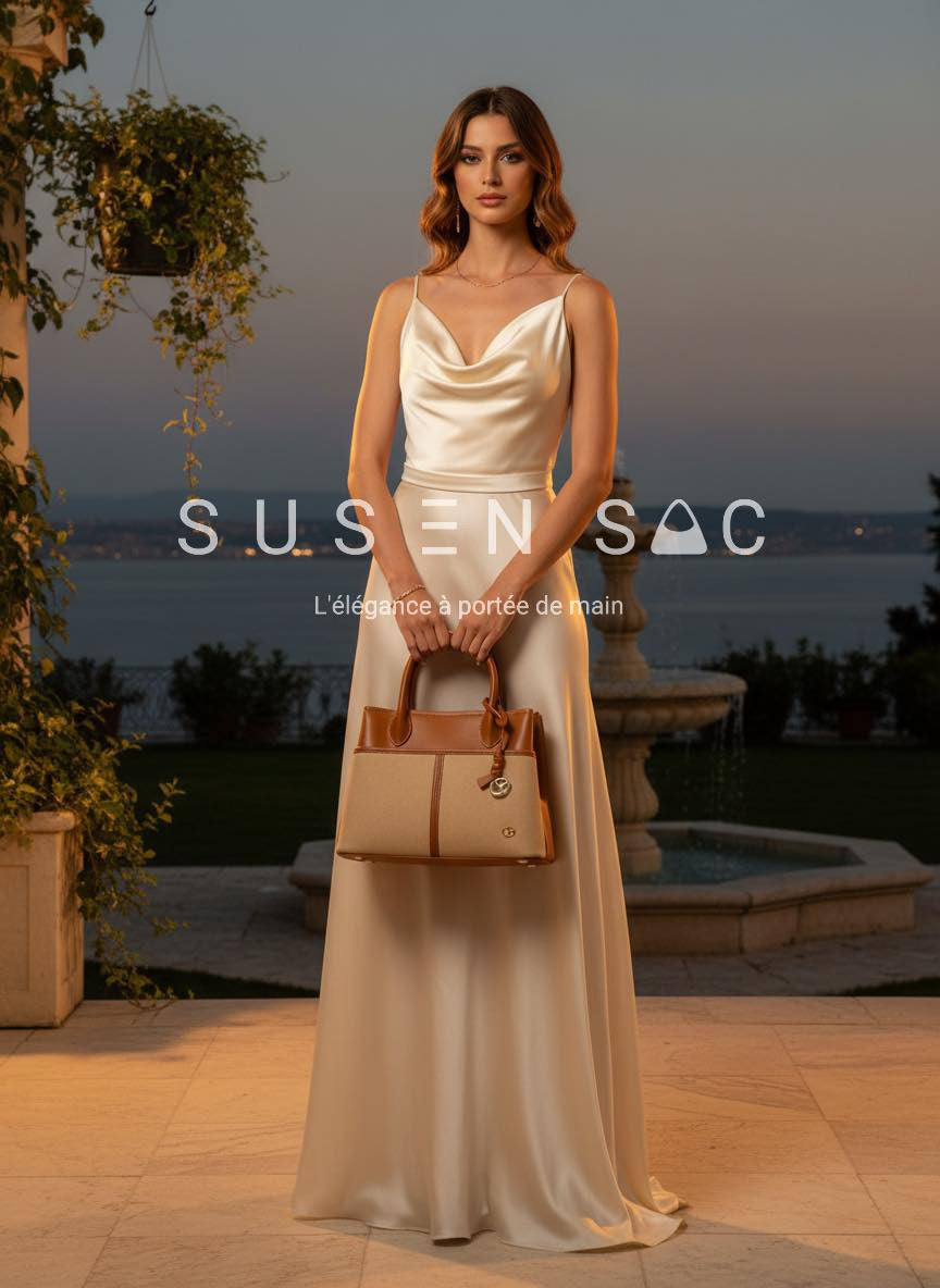 Sac à main Chrisbella avec porte-monnaie assorti – Élégance et praticité au quotidien