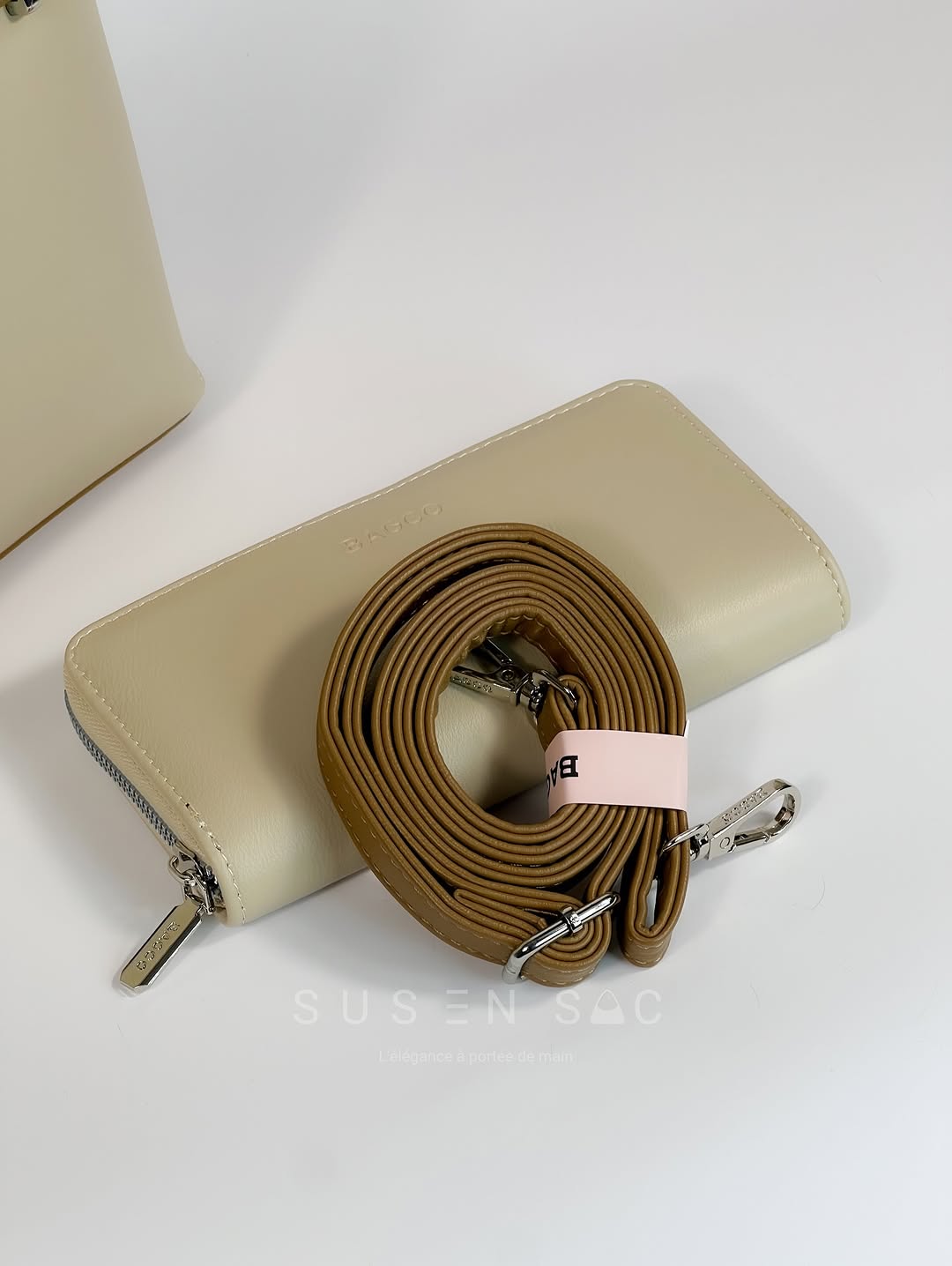 Sac à Main BAGCO Élégance Premium – Design Structuré avec Portefeuille Assorti