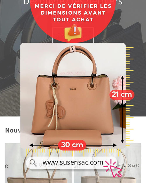 Sac à Main BAGCO – Élégance Nude