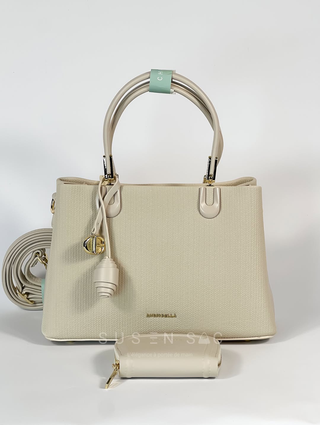 Sac CHRISBELLA – Élégance Structurée & Pochette Assortie