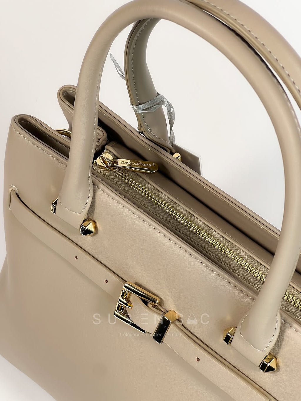 Sac à main trapèze David Jones – Élégance structurée & style intemporel