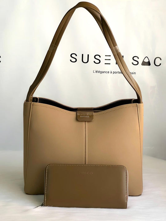 Sac Bagco avec porte-monnaie assorti