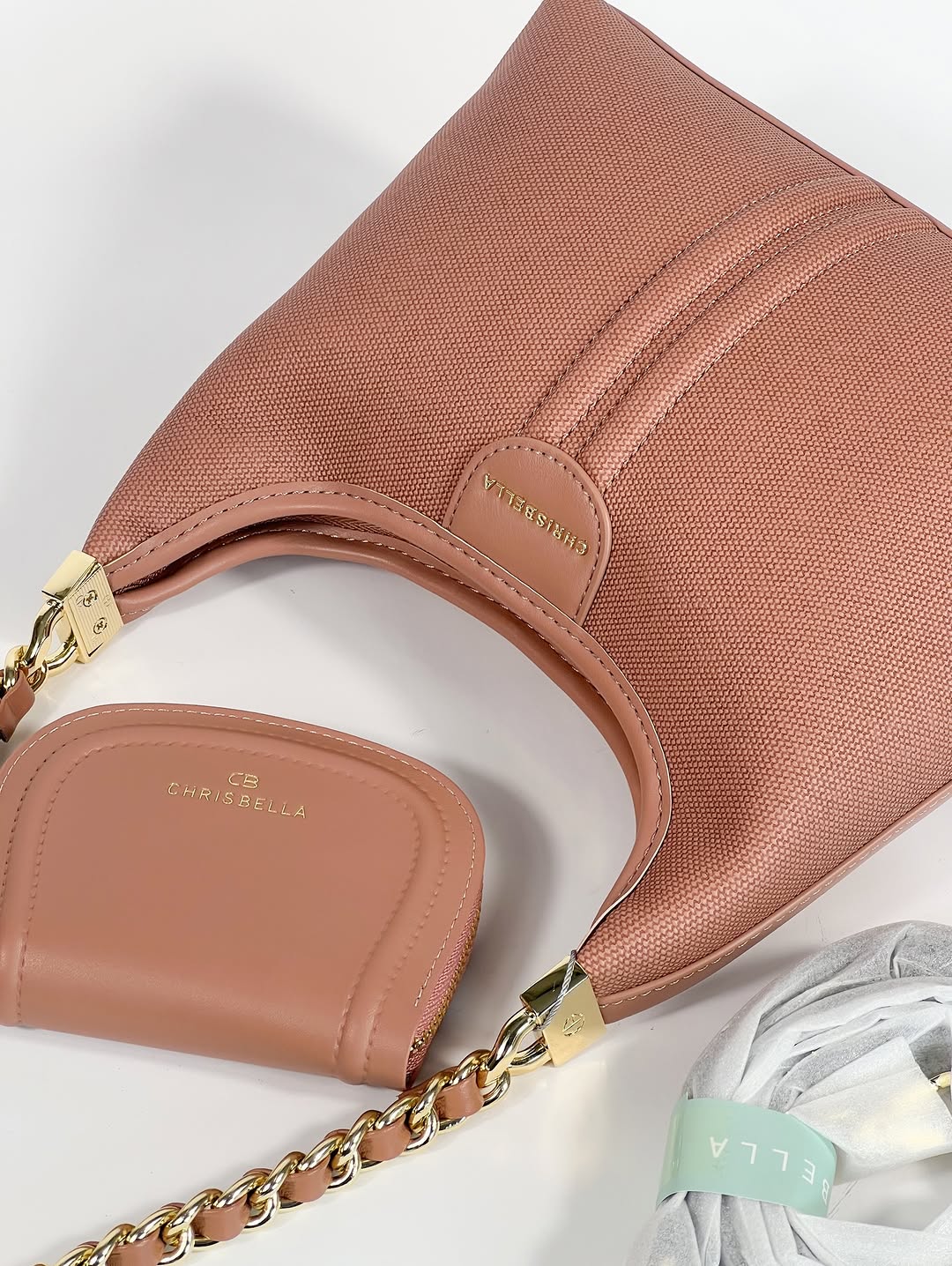Sac CHRISBELLA – Élégance Moderne & Détails Chaîne Raffinés