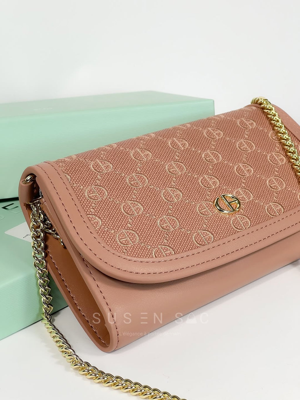 Sac Bandoulière Chrisbella Signature – Chaîne Élégante & Fermoir Raffiné
