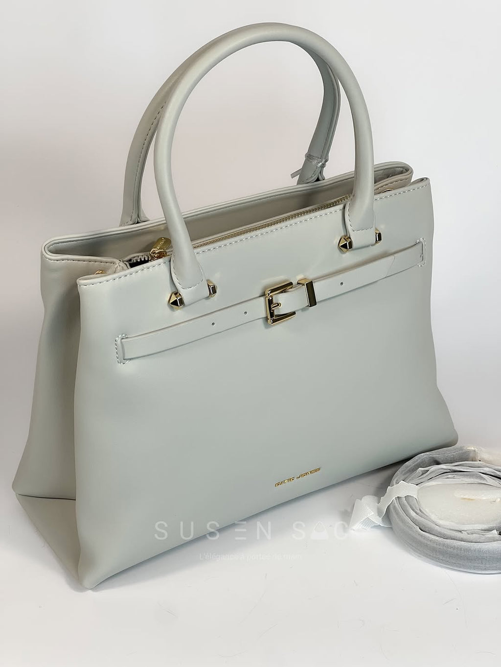 Sac à main trapèze David Jones – Élégance structurée & style intemporel