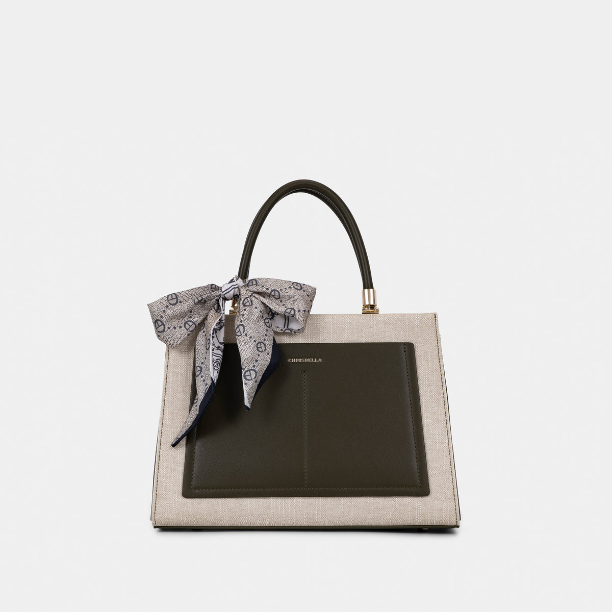 Sac CHRISBELLA – Élégance Structurée & Pochette Assortie
