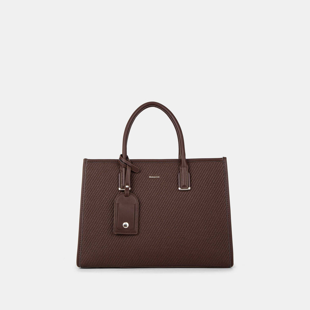 Sac à main BAGCO élégant avec pochette assortie