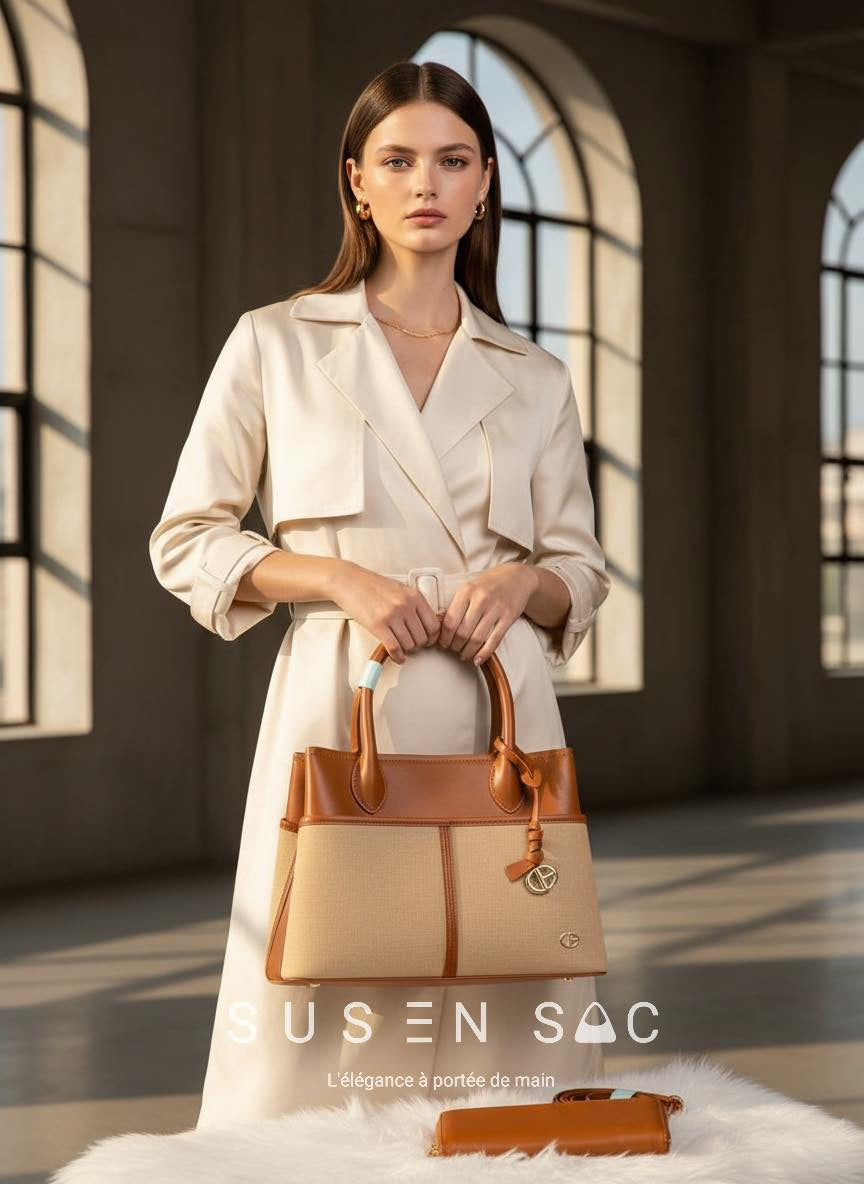 Sac à main Chrisbella avec porte-monnaie assorti – Élégance et praticité au quotidien