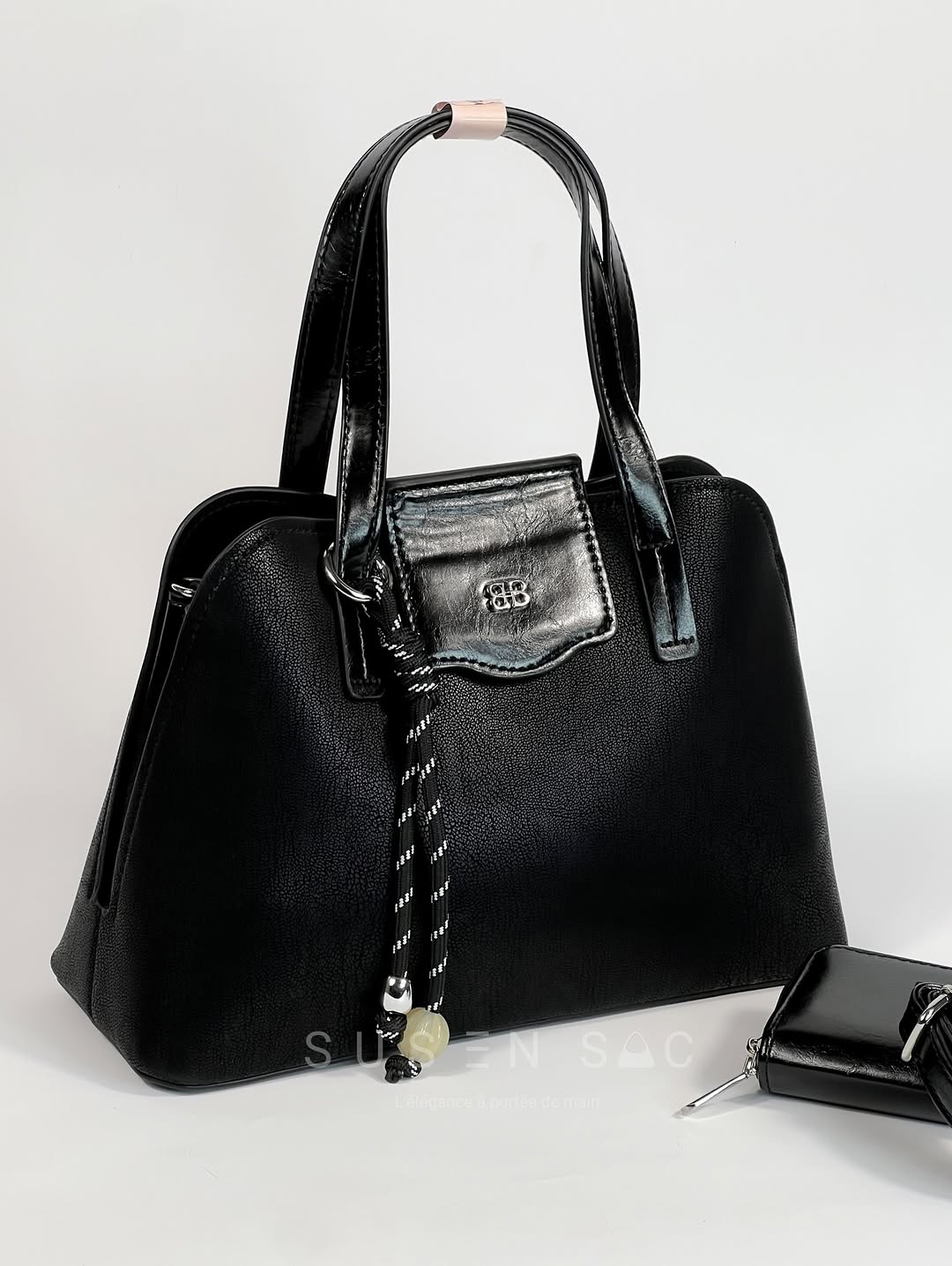 Sac à Main BAGCO Élégance Premium – Design Structuré avec Portefeuille Assorti