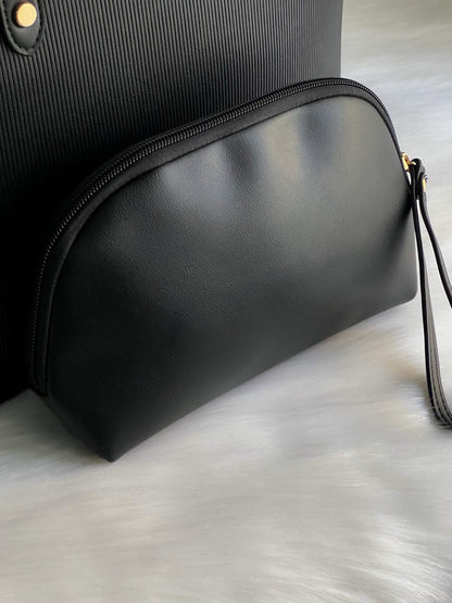 Sac à main BAGCO avec pochette – Élégance minimaliste et fonctionnalité au quotidien