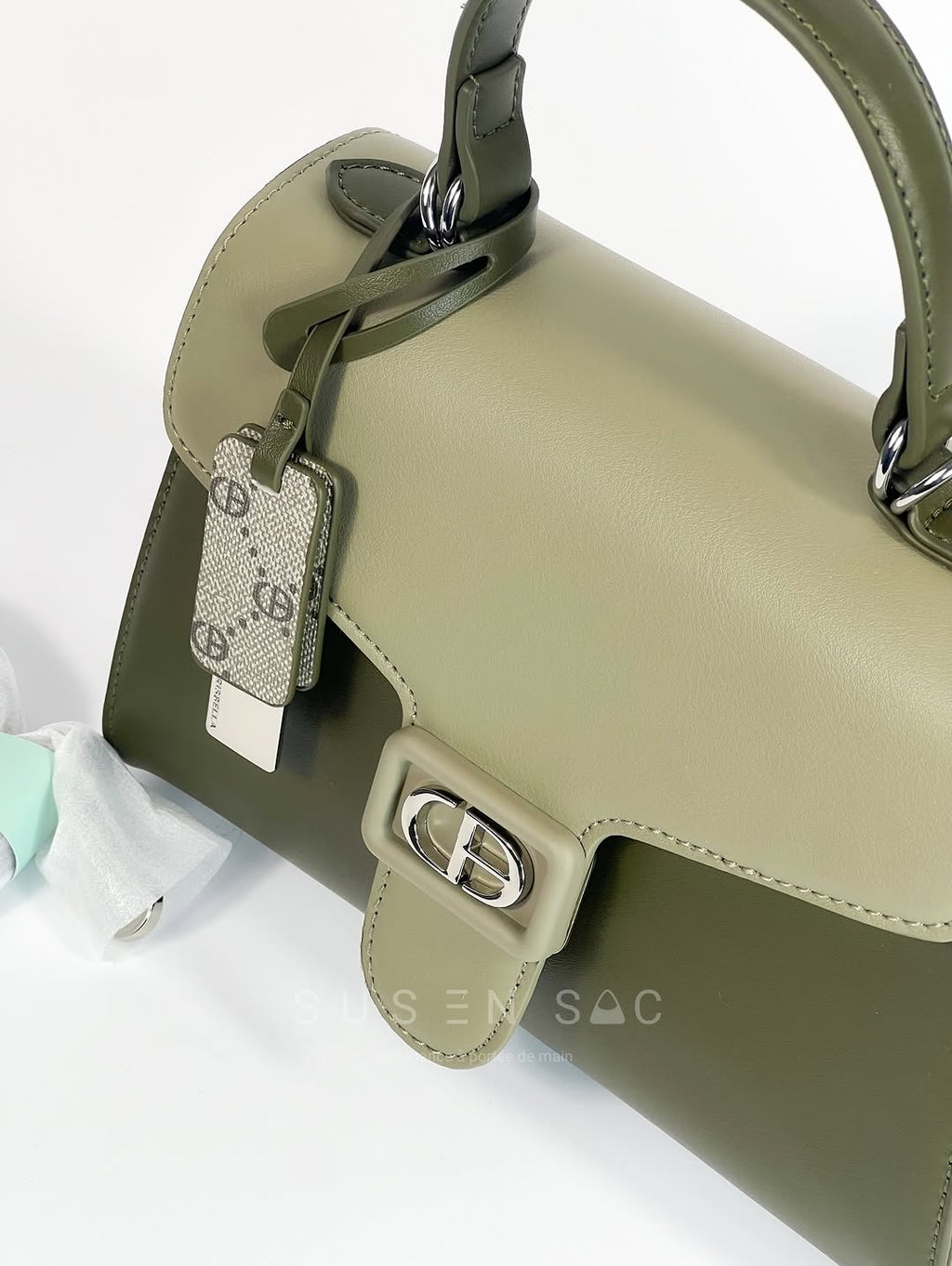Sac à Main Chrisbella Élégance Structurée – Fermoir Signature & Bandoulière Amovible