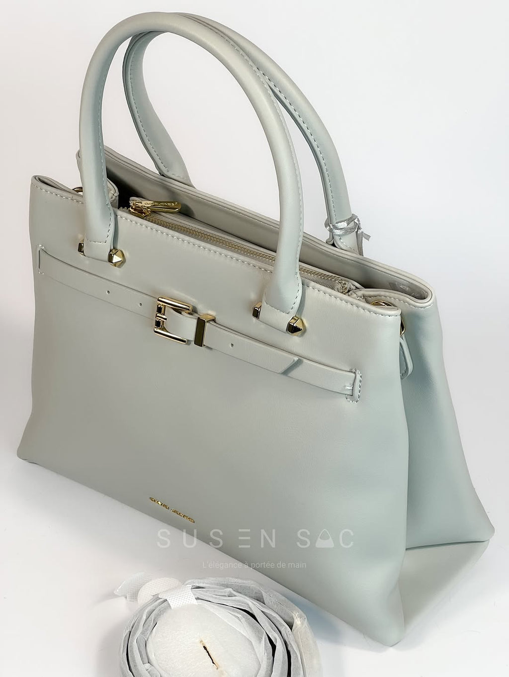Sac à main trapèze David Jones – Élégance structurée & style intemporel
