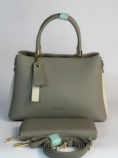 Sac à main Chrisbella avec pochette assortie – Élégance et praticité