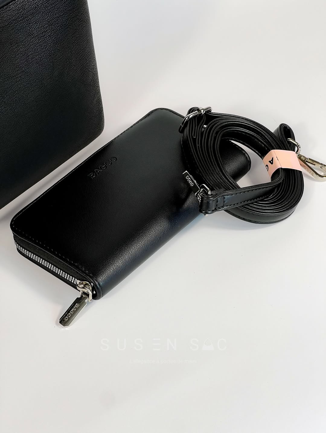 Sac à Main BAGCO Élégance Premium – Design Structuré avec Portefeuille Assorti