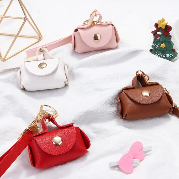 Mini Porte-Clé Sac Handmade – Accessoire Chic & Signature Élégante