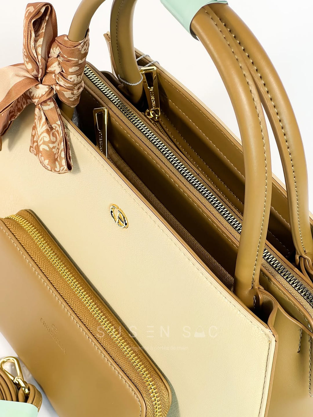 Sac à Main CHRISBELLA – Élégance Structurée & Duo Pratique