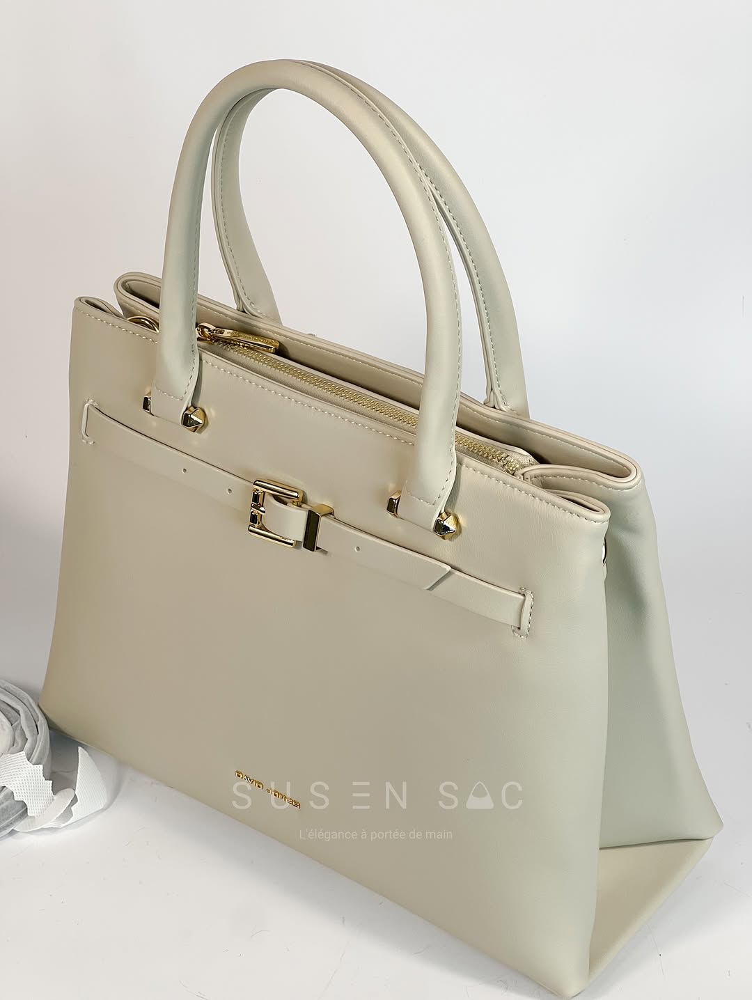 Sac à main trapèze David Jones – Élégance structurée & style intemporel