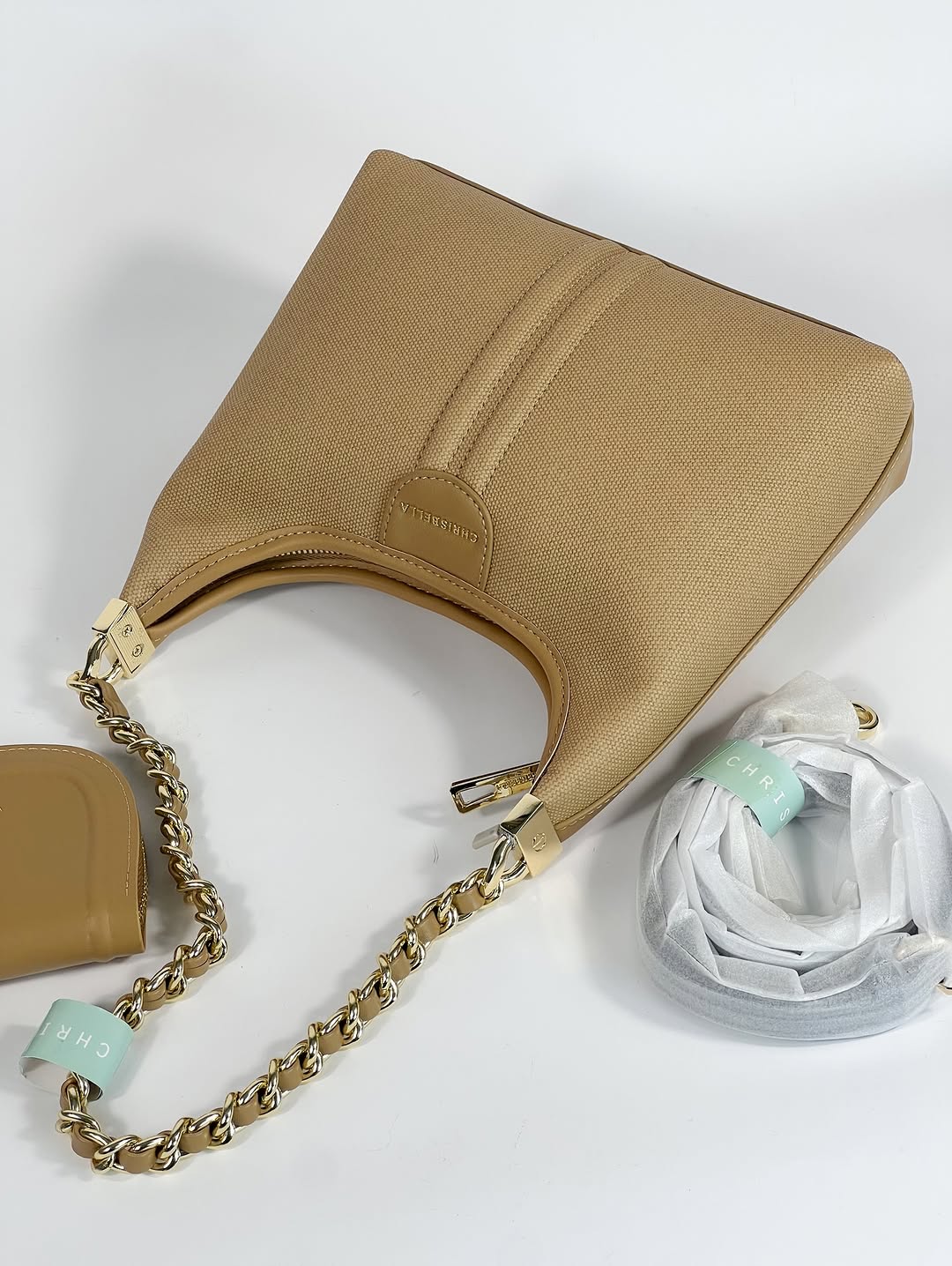 Sac CHRISBELLA – Élégance Moderne & Détails Chaîne Raffinés