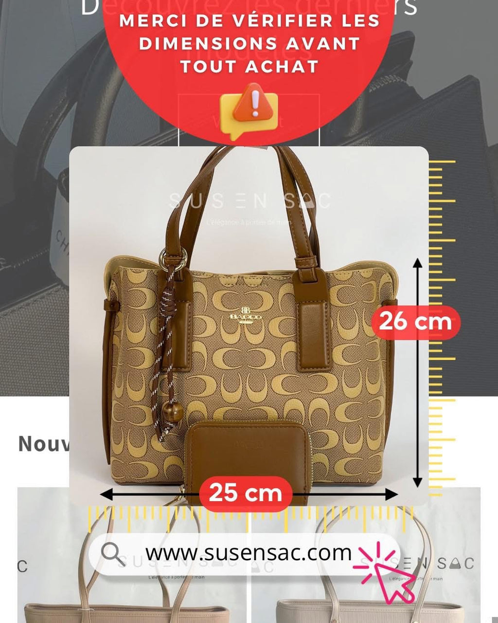 Sac à Main BAGCO – Le Must-Have Raffiné