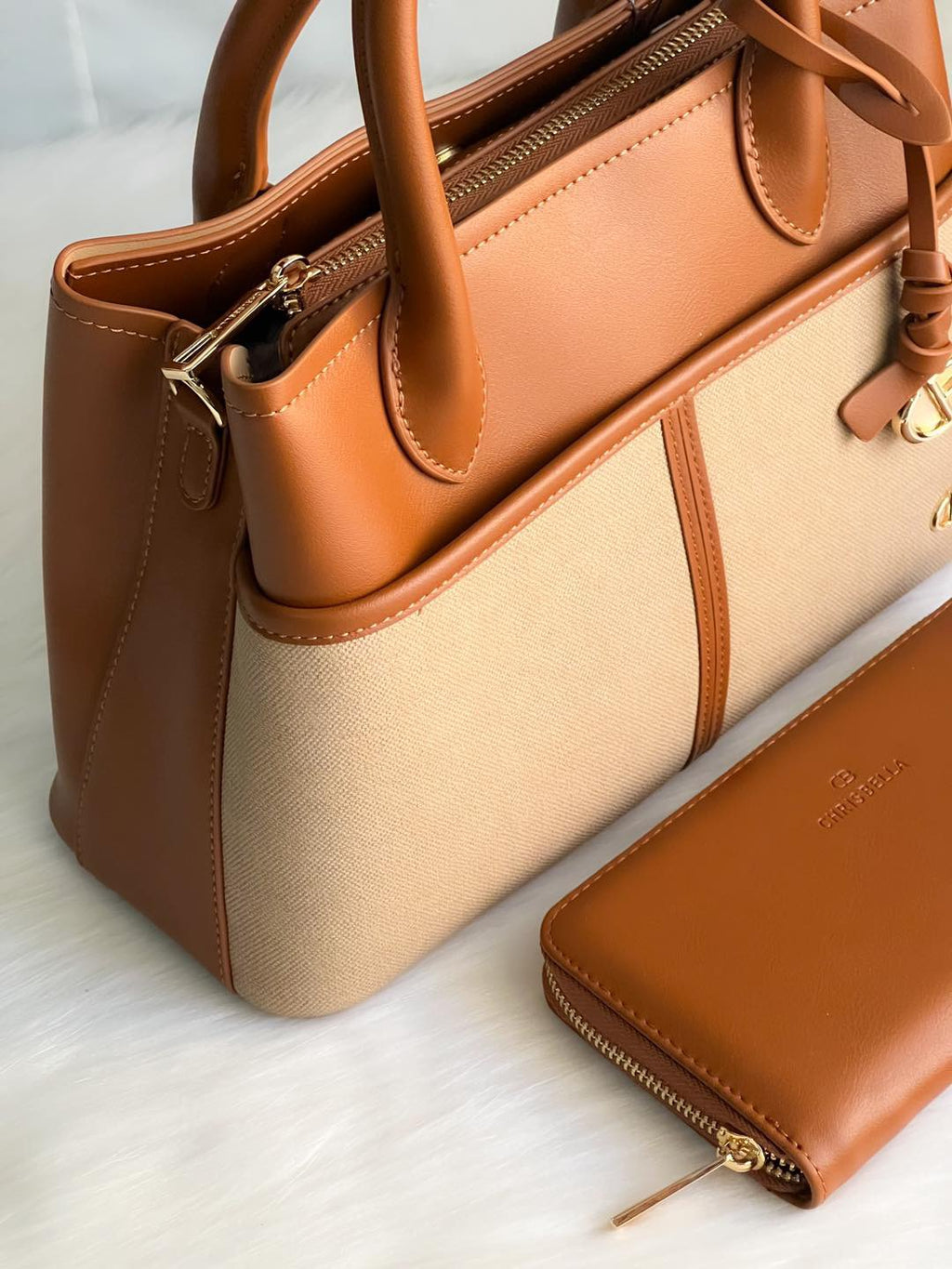 Sac à main Chrisbella avec porte-monnaie assorti – Élégance et praticité au quotidien
