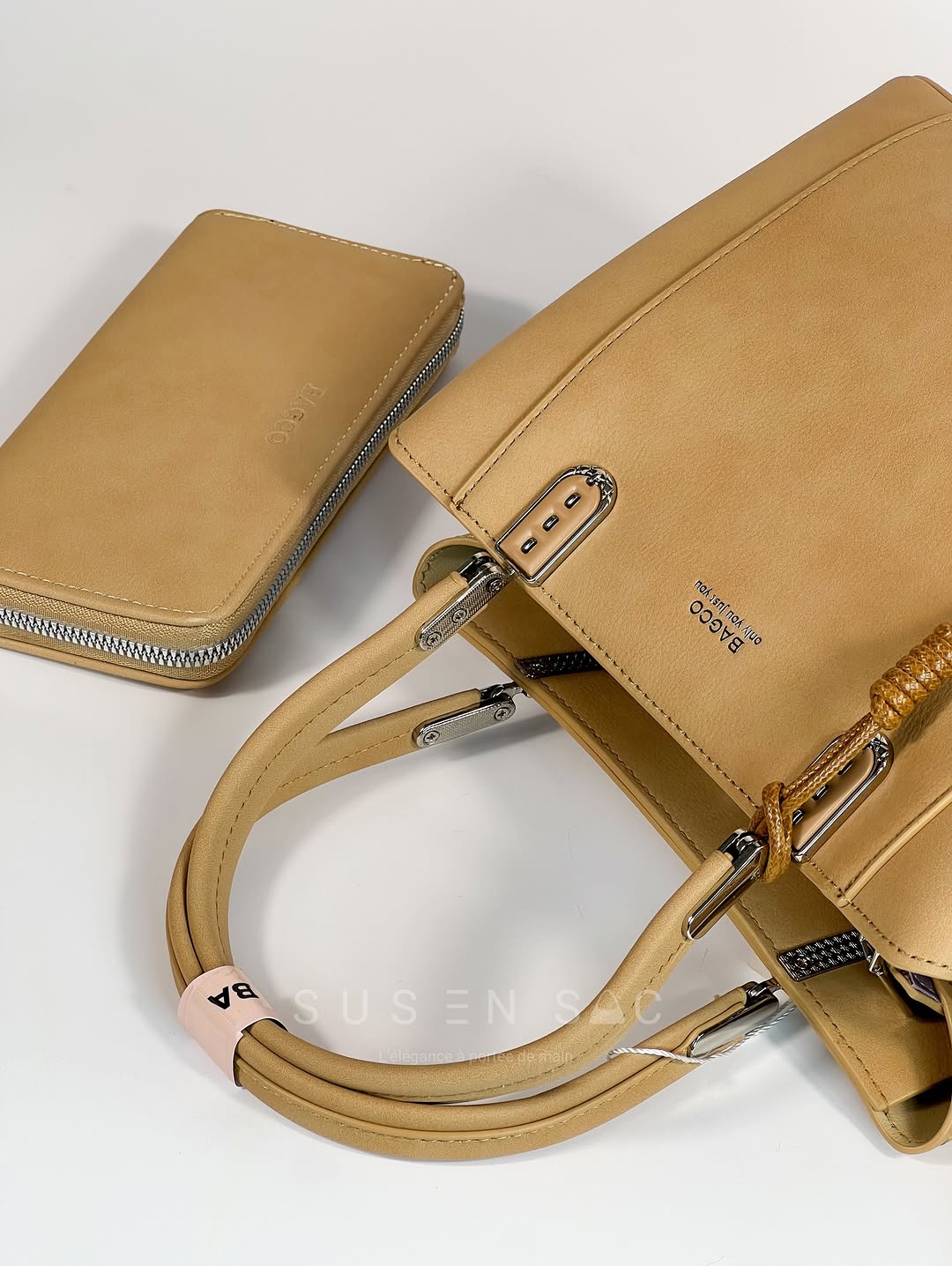 Sac à Main BAGCO – Élégance Structurée & Détails Raffinés