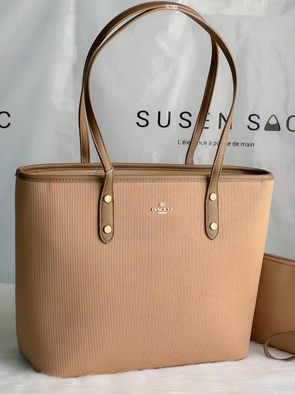 Sac à main BAGCO avec pochette – Élégance minimaliste et fonctionnalité au quotidien