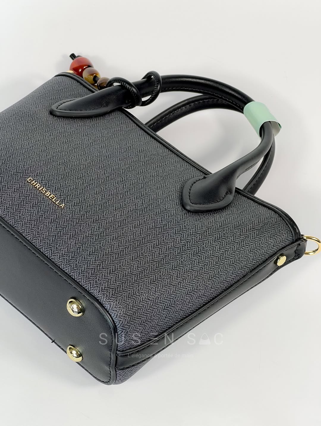 Sac à Main CHRISBELLA – Élégance Structurée & Détails Raffinés