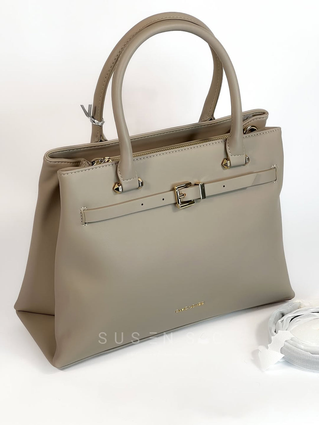 Sac à main trapèze David Jones – Élégance structurée & style intemporel