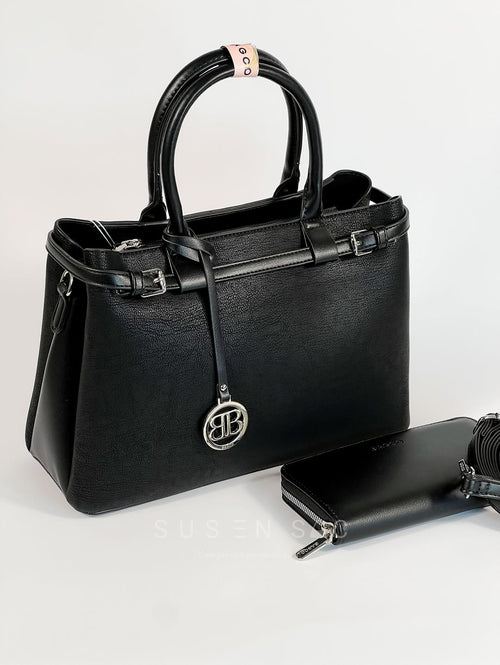 Sac à Main BAGCO Élégance Premium – Design Structuré avec Portefeuille Assorti