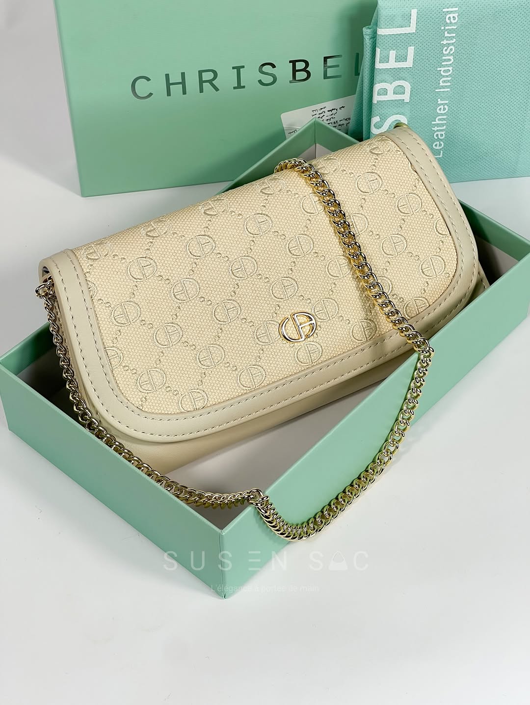 Sac Bandoulière Chrisbella Signature – Chaîne Élégante & Fermoir Raffiné