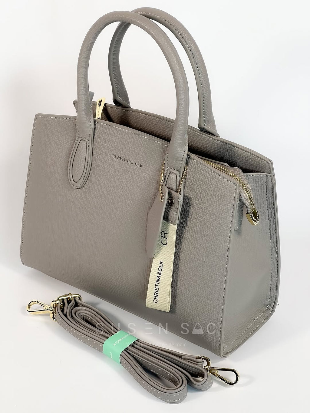 Sac à main femme Christina&Olk – Élégance structurée et finitions premium