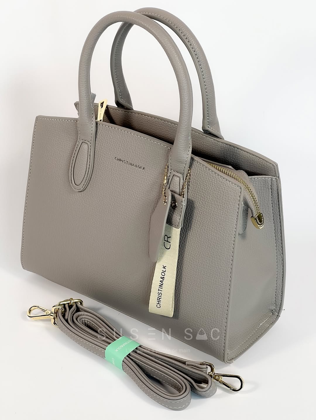 Sac à main femme Christina&Olk – Élégance structurée et finitions premium