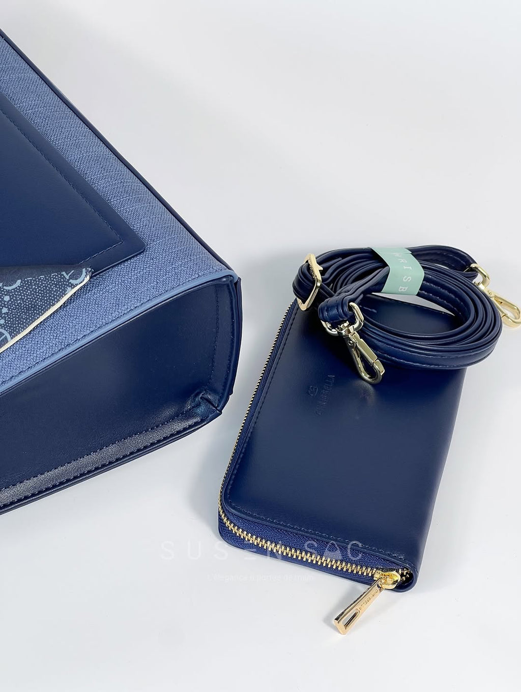 Sac CHRISBELLA – Élégance Structurée & Pochette Assortie