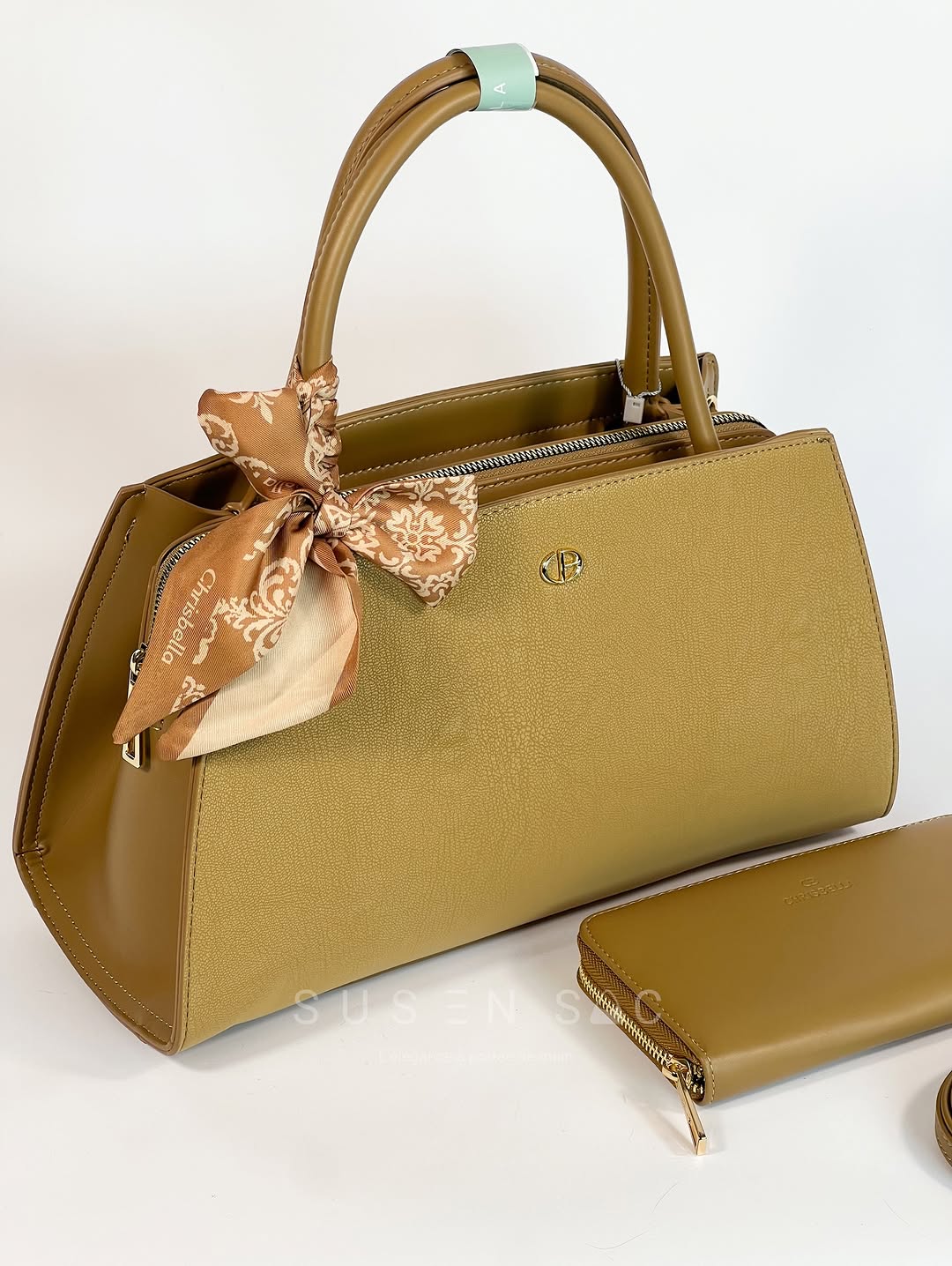 Sac à Main CHRISBELLA – Élégance Structurée & Duo Pratique
