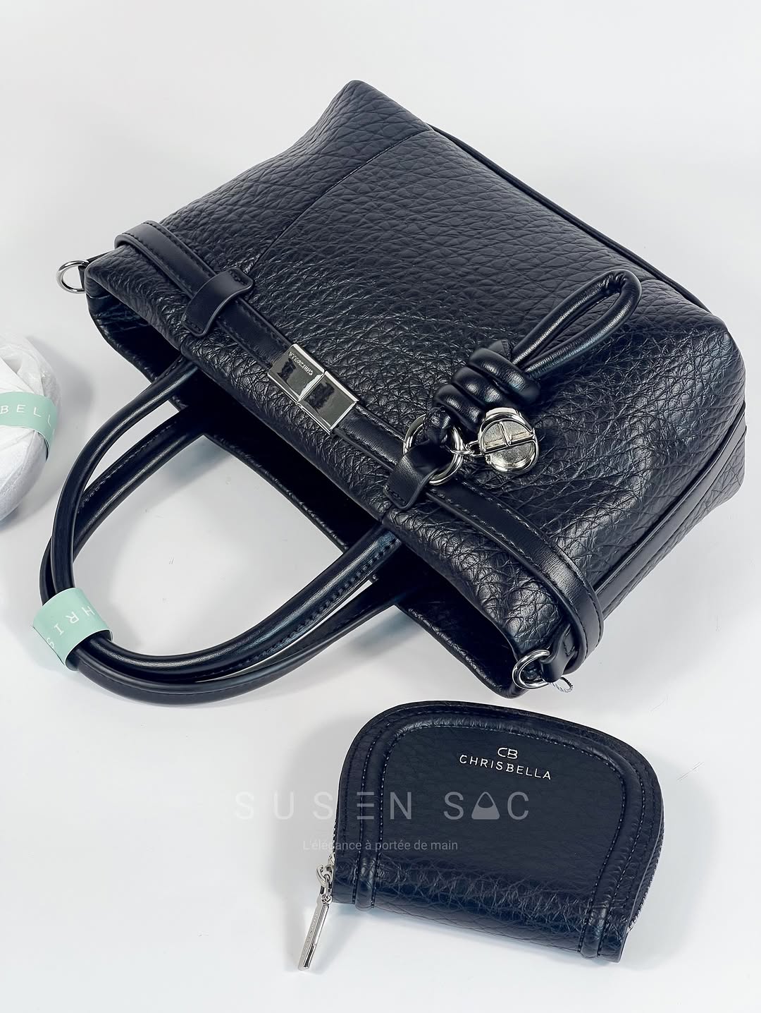 Sac CHRISBELLA – Raffinement Texturé & Élégance Structurée