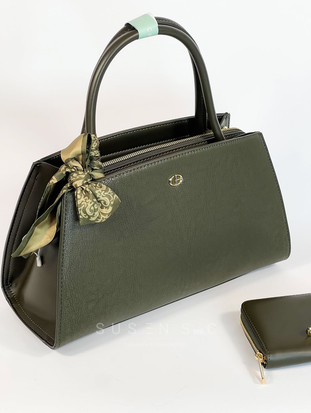 Sac à Main CHRISBELLA – Élégance Structurée & Duo Pratique
