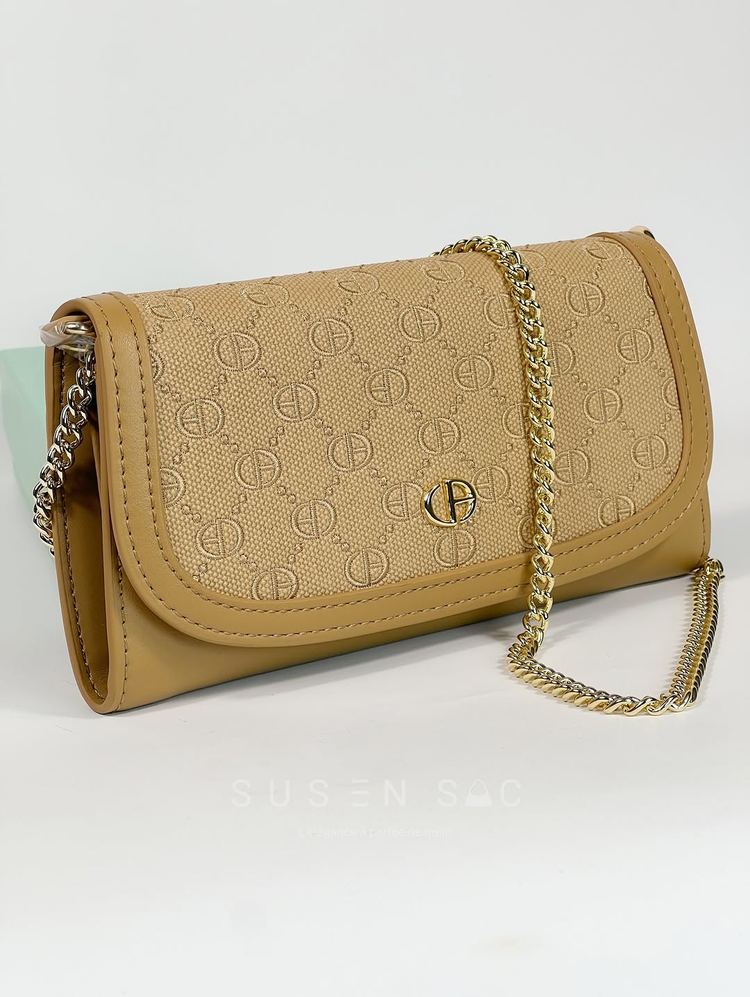 Sac Bandoulière Chrisbella Signature – Chaîne Élégante & Fermoir Raffiné