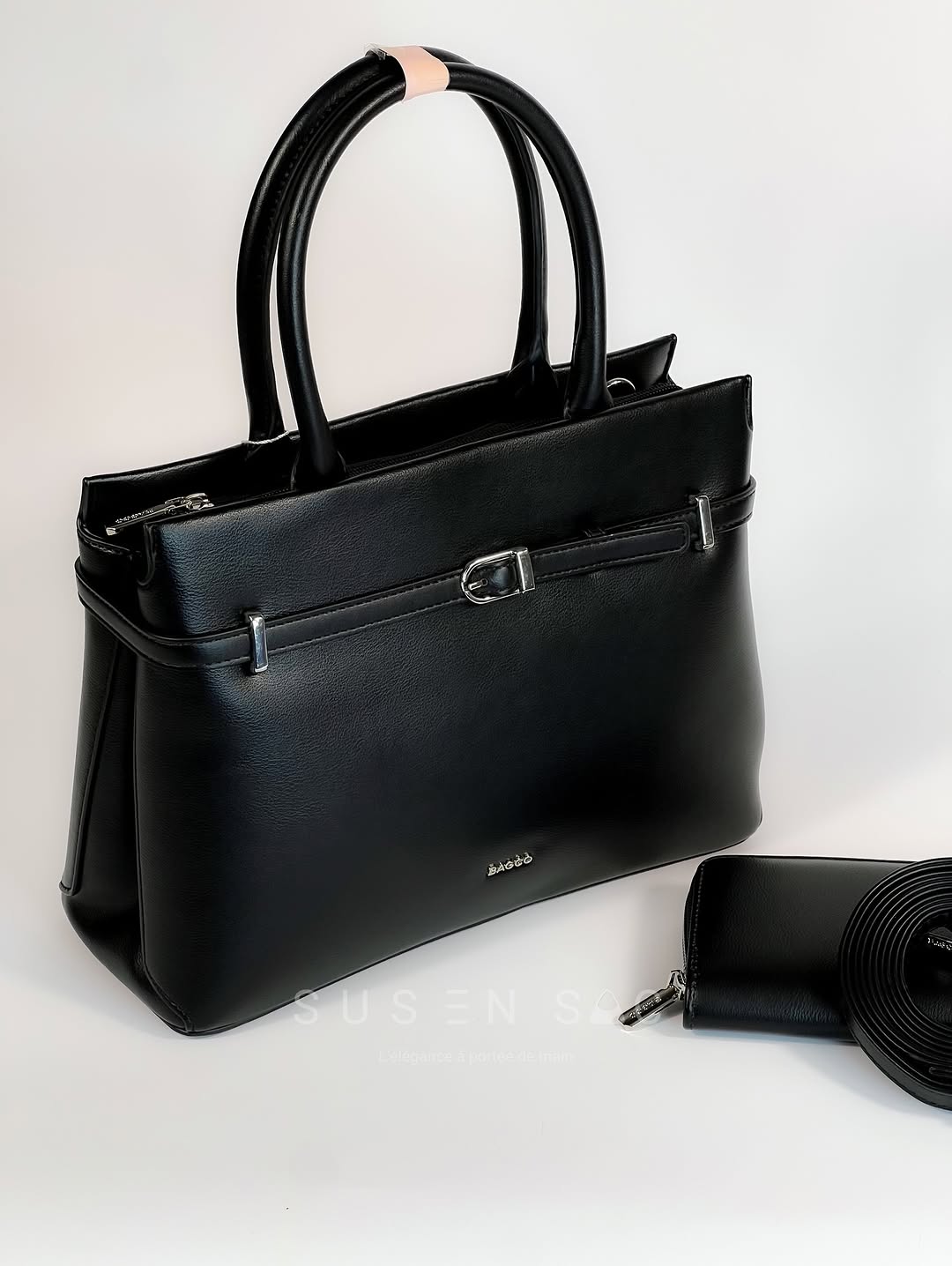 Sac à Main BAGCO Élégance Premium – Design Structuré avec Portefeuille Assorti