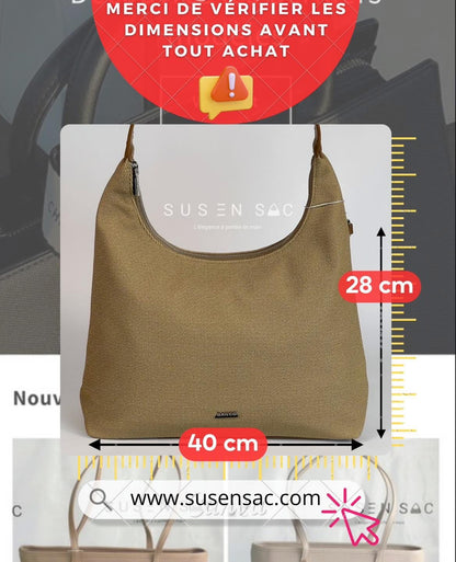Sac épaule Bagco — Simplicité & Raffinement