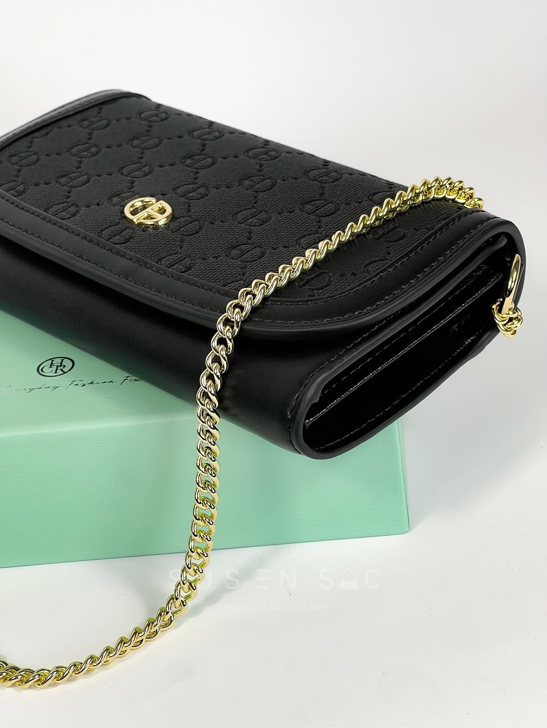 Sac Bandoulière Chrisbella Signature – Chaîne Élégante & Fermoir Raffiné