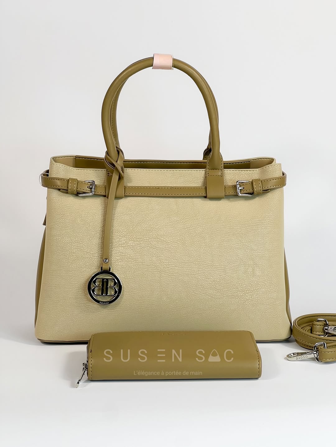 Sac à Main BAGCO Élégance Premium – Design Structuré avec Portefeuille Assorti