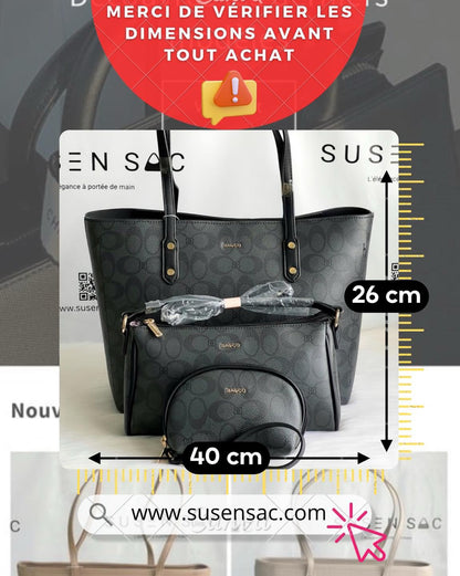 Set 3 pièces Bagco – Élégance et polyvalence au quotidien