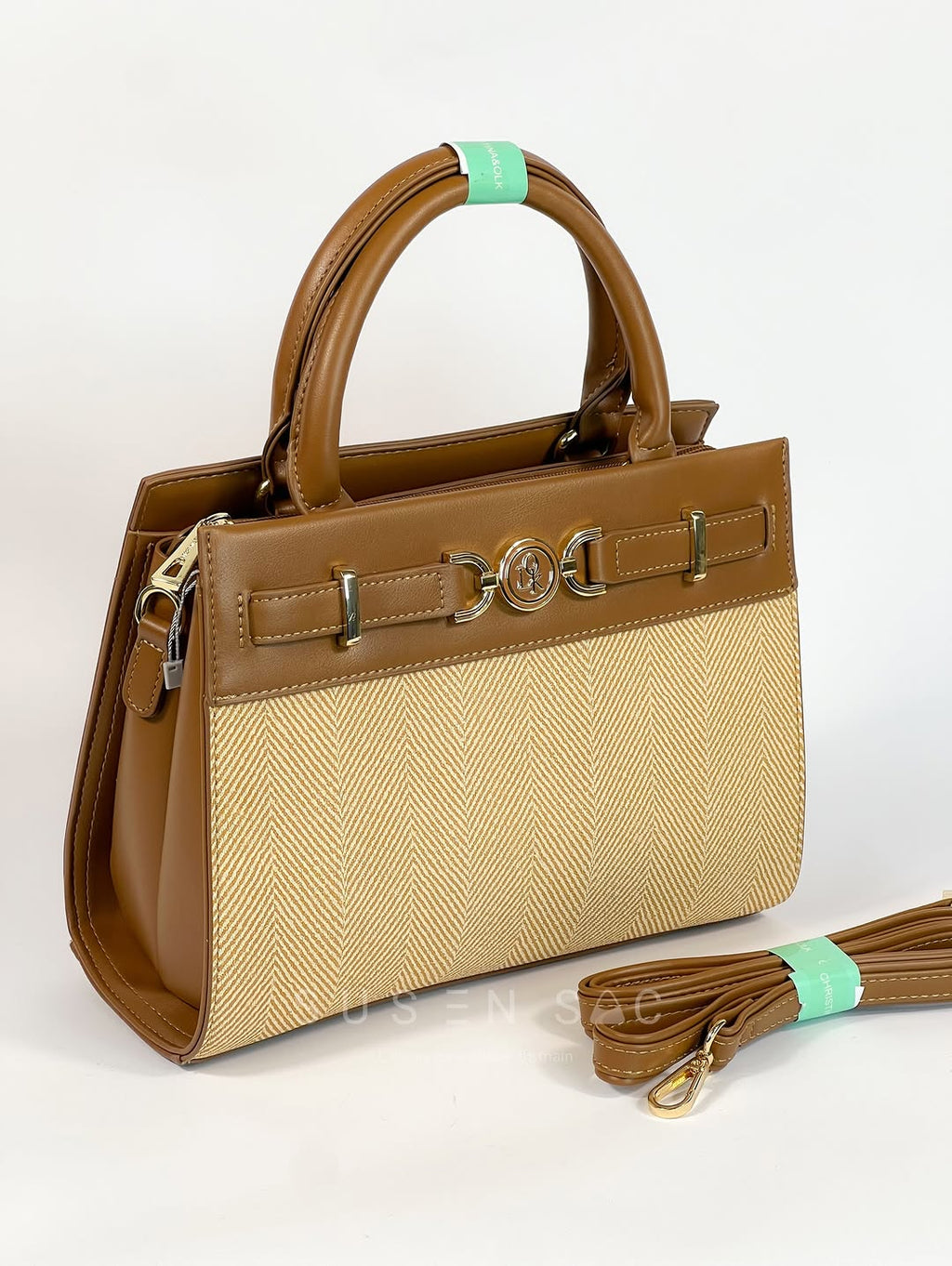 Sac à Main CHRISTINA OLK – Élégance Texturée & Design Raffiné