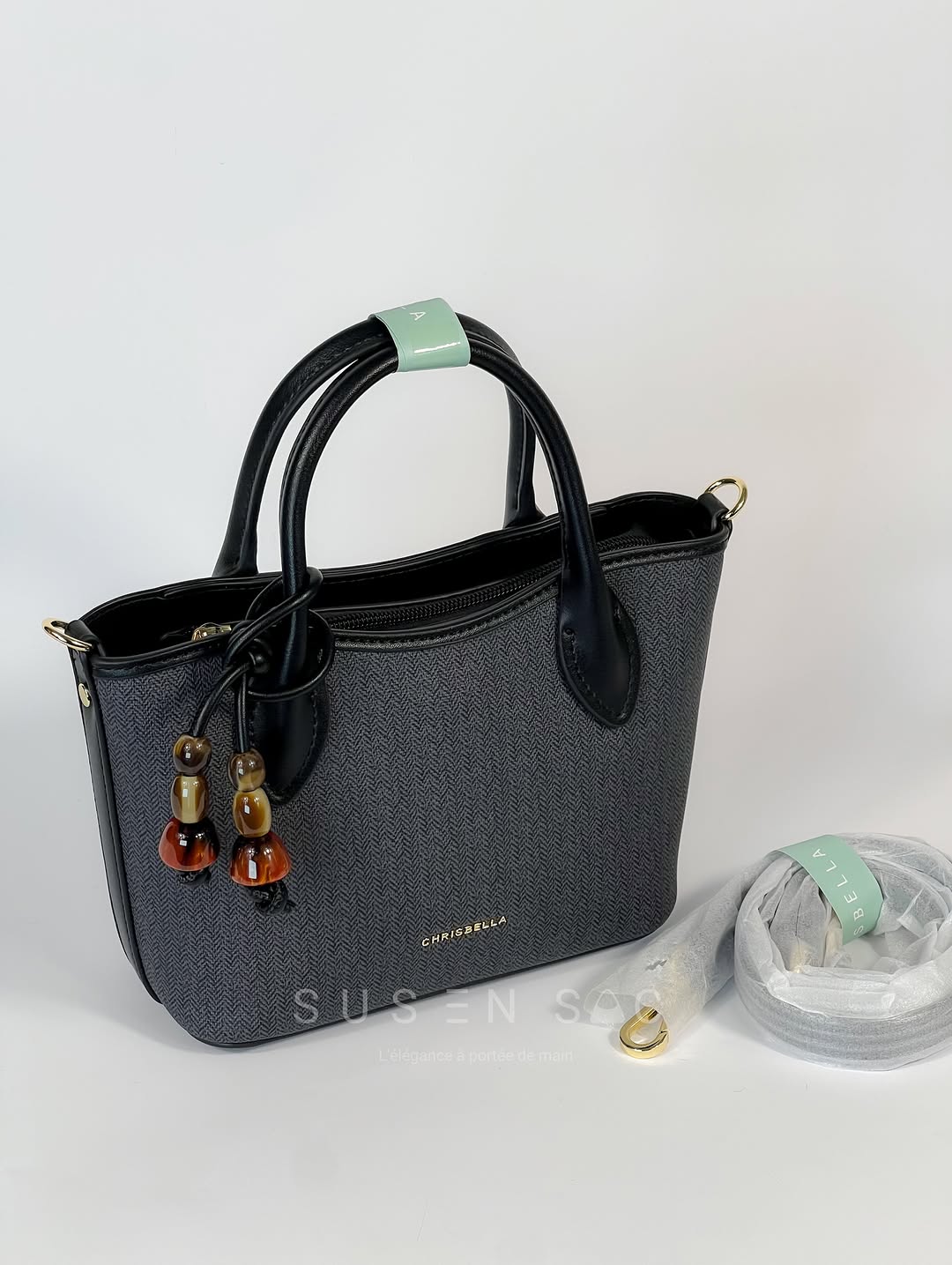 Sac à Main CHRISBELLA – Élégance Structurée & Détails Raffinés