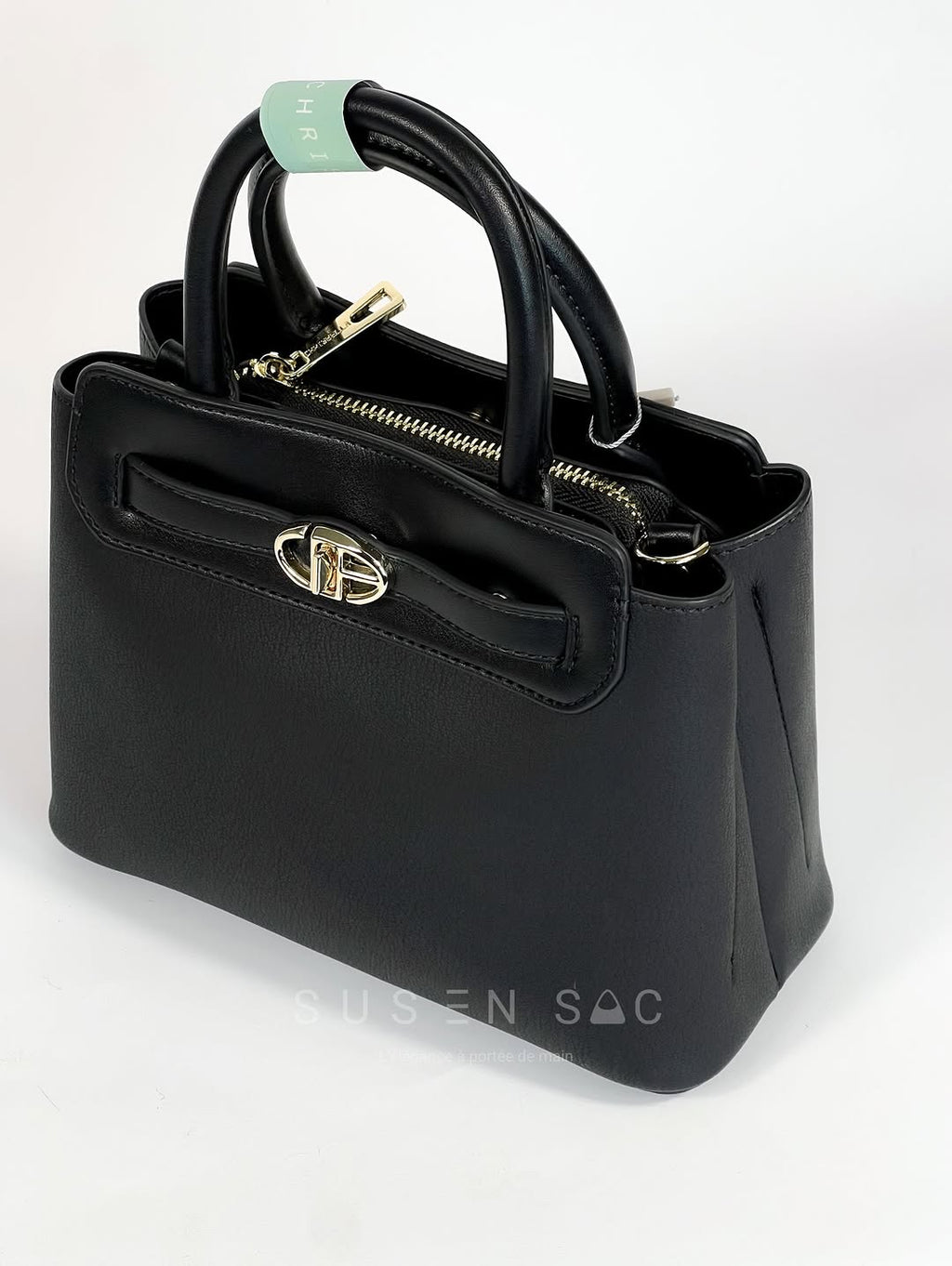 Sac CHRISBELLA – Élégance Structurée & Pochette Assortie