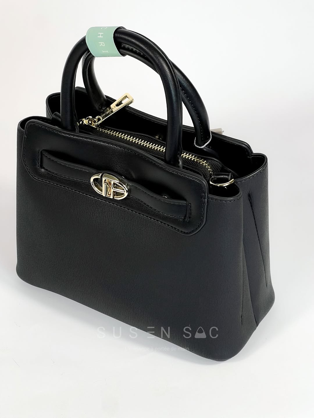 Sac CHRISBELLA – Élégance Structurée & Pochette Assortie